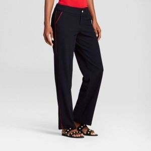 Women's Straight Leg Side-Piped Trouser